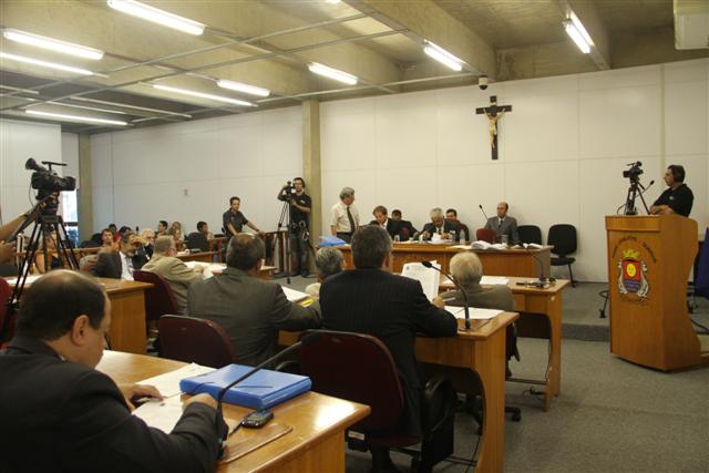Plenário durante 2ª Sessão de 2012